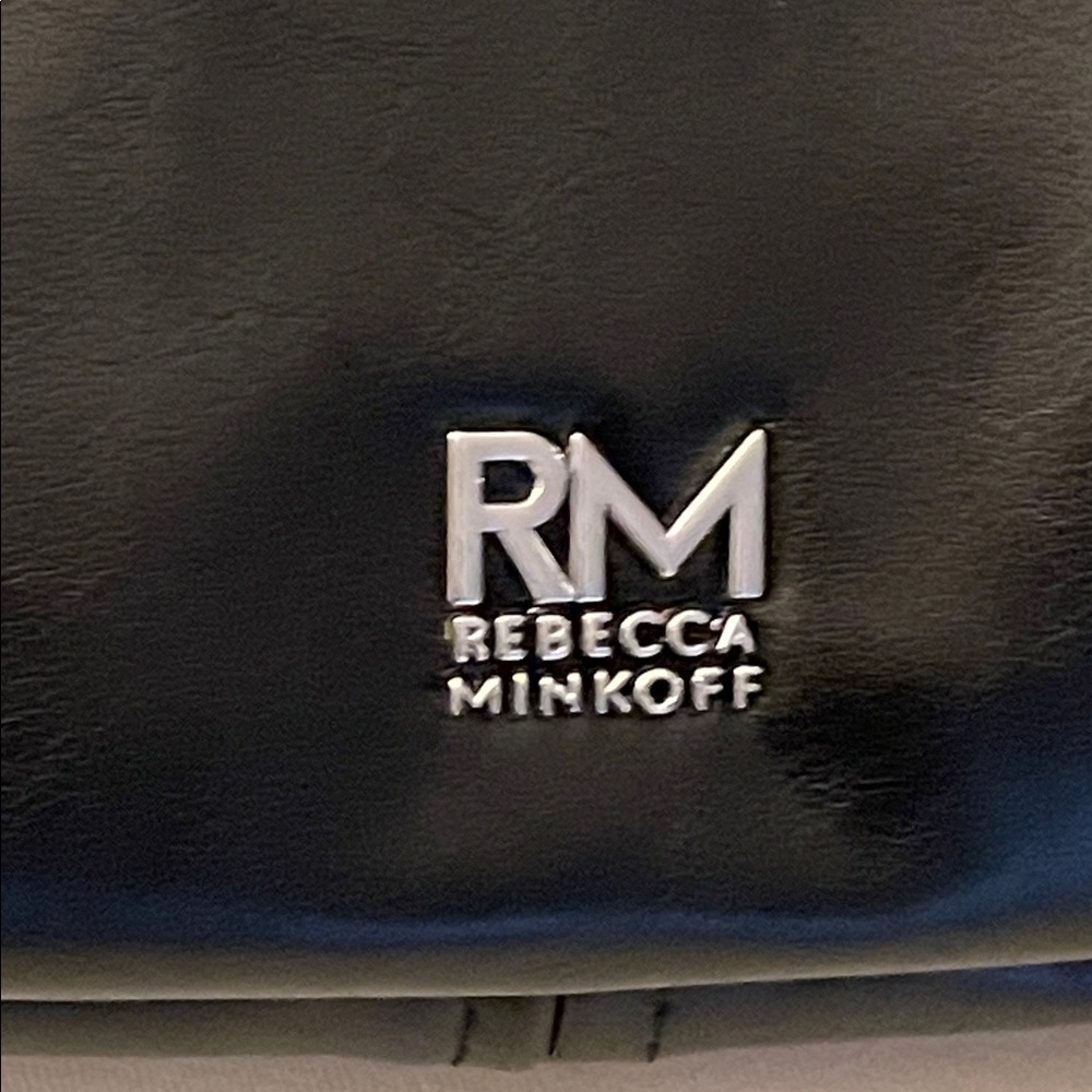 Rebecca Minkoff Black Faux Leather Ryder Tote Bag - Picture 6 of 10